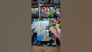 Ik heb geprobeerd een puzzel te maken van de kaart van Midden-aarde