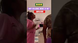 Why you being weird to me👀💯#tiktok #trending #viral#new#dancing #comedy #challenge #marriage #top