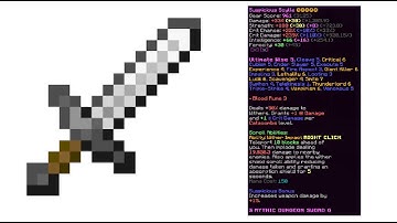 Making the SCYLLA + Floor 7 Boss (Hypixel Skyblock)