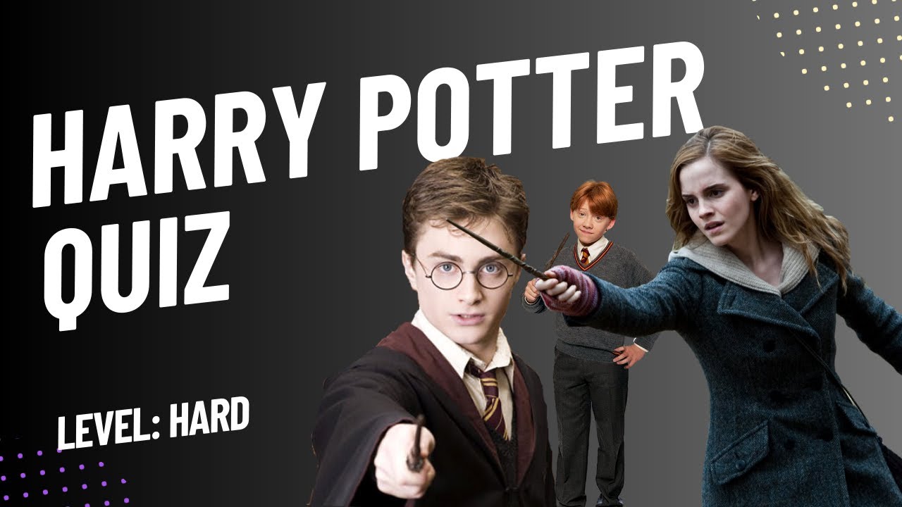 Harry Potter Quiz Hard Du schaffst es niemals alle 15 Fragen
