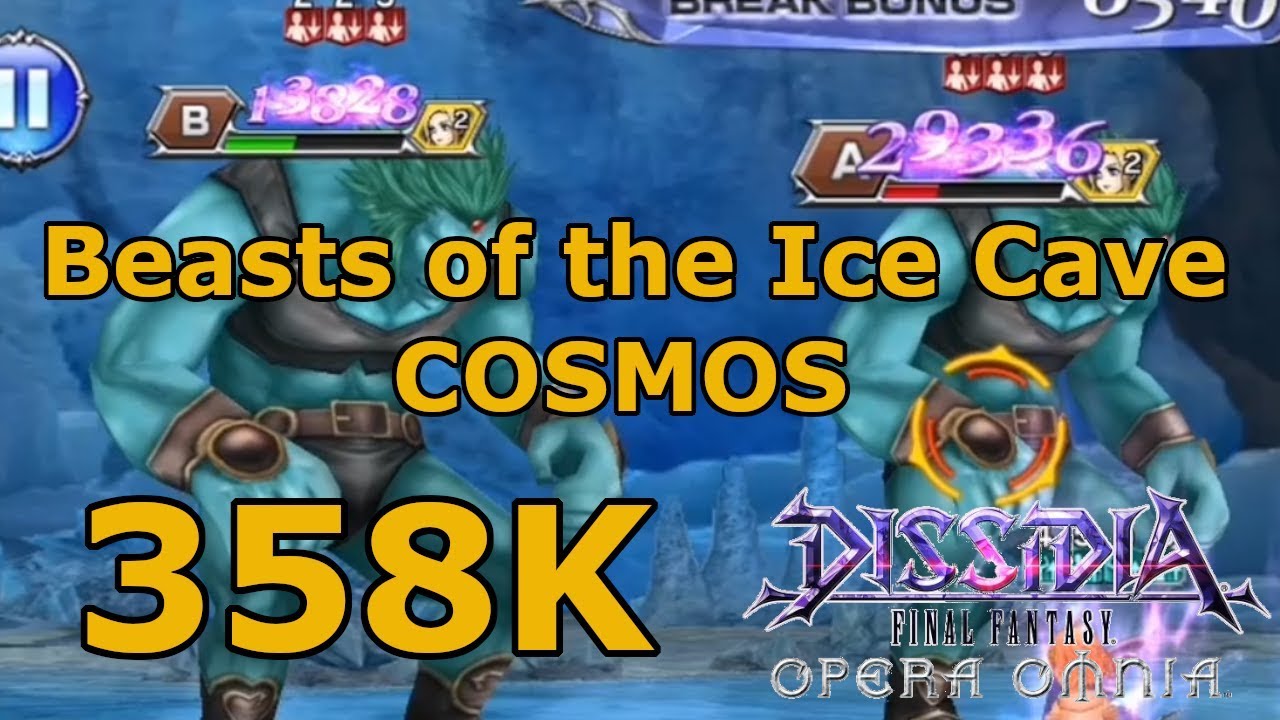 DFFOO -  Beasts of the Ice Cave COSMOS [358K No Synergy] - Blind Run