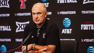 Texas Tech Football: Press Conference | 4.6.26