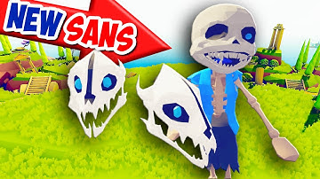 New Sans (From Undertale) vs Every Faction - TABS MODS GAMEPLAY