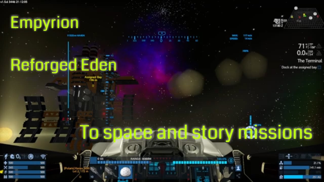 Empyrion galactic survival Eden To space and story