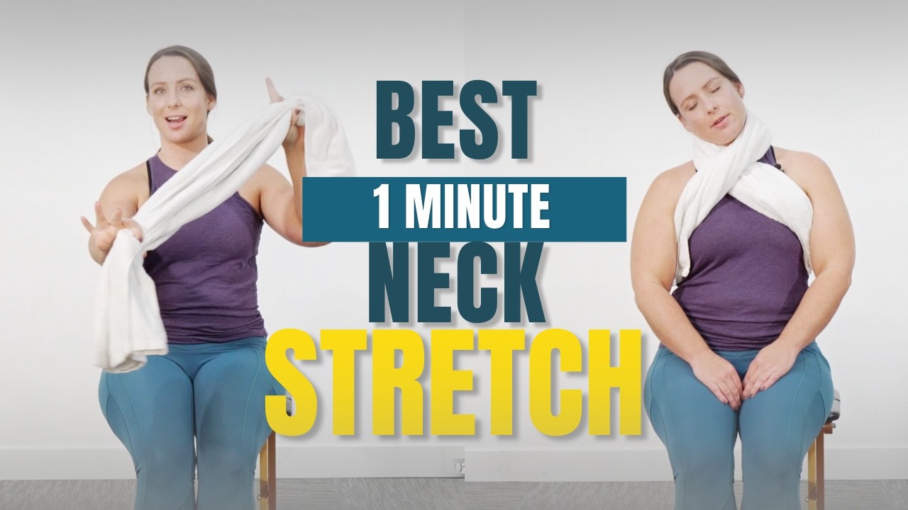 Проблема скованности в шее решена с помощью одного простого упражнения на растяжку.