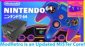 ModRetro M64 is the MiSTer FPGA N64 Core Improved by FPGAZumSpass!