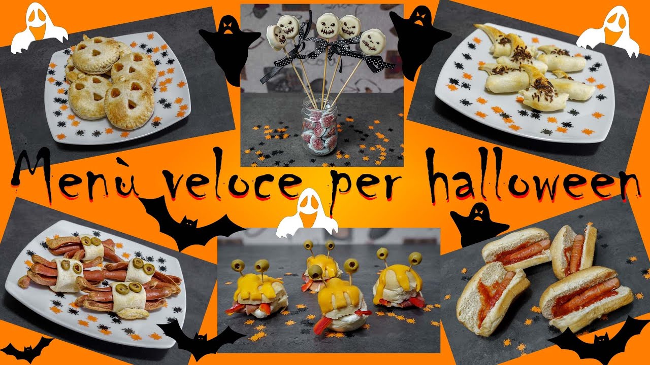 Menù veloce per halloween YouTube