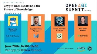 Crypto Data Moats and the Future of Knowledge | Open AGI Summit |  EthCC 2025