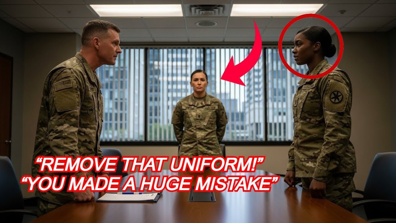 “Remove That Uniform!” Dirty General Screamed — “You Just Made a Huge Mistake!” She Replied