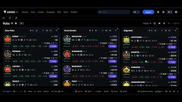 Axiom Trade Website Clone