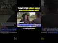 Trump voter: I voted for you, and you don't care about me
