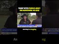 Trump voter: I voted for you, and you don't care about me