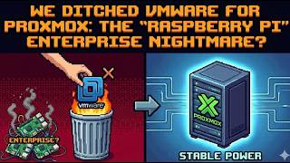 We Ditched VMware for Proxmox: The "Raspberry Pi" Enterprise Nightmare?