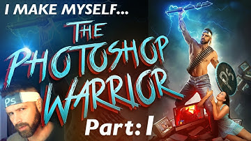 PHOTOSHOP WARRIOR! Compositing Process: Part 1