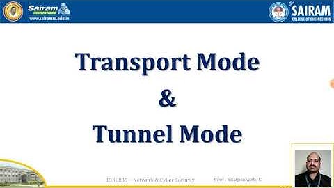 Lecturevideo_15EC835_Module_3_IPSec Documents and Services_Sivaprakash C