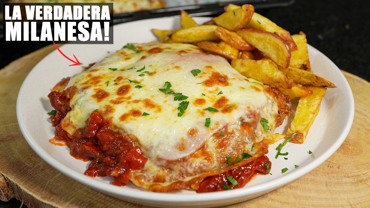Asi se hace una buena Milanesa de POLLO, recetas facil y rico | Abelca