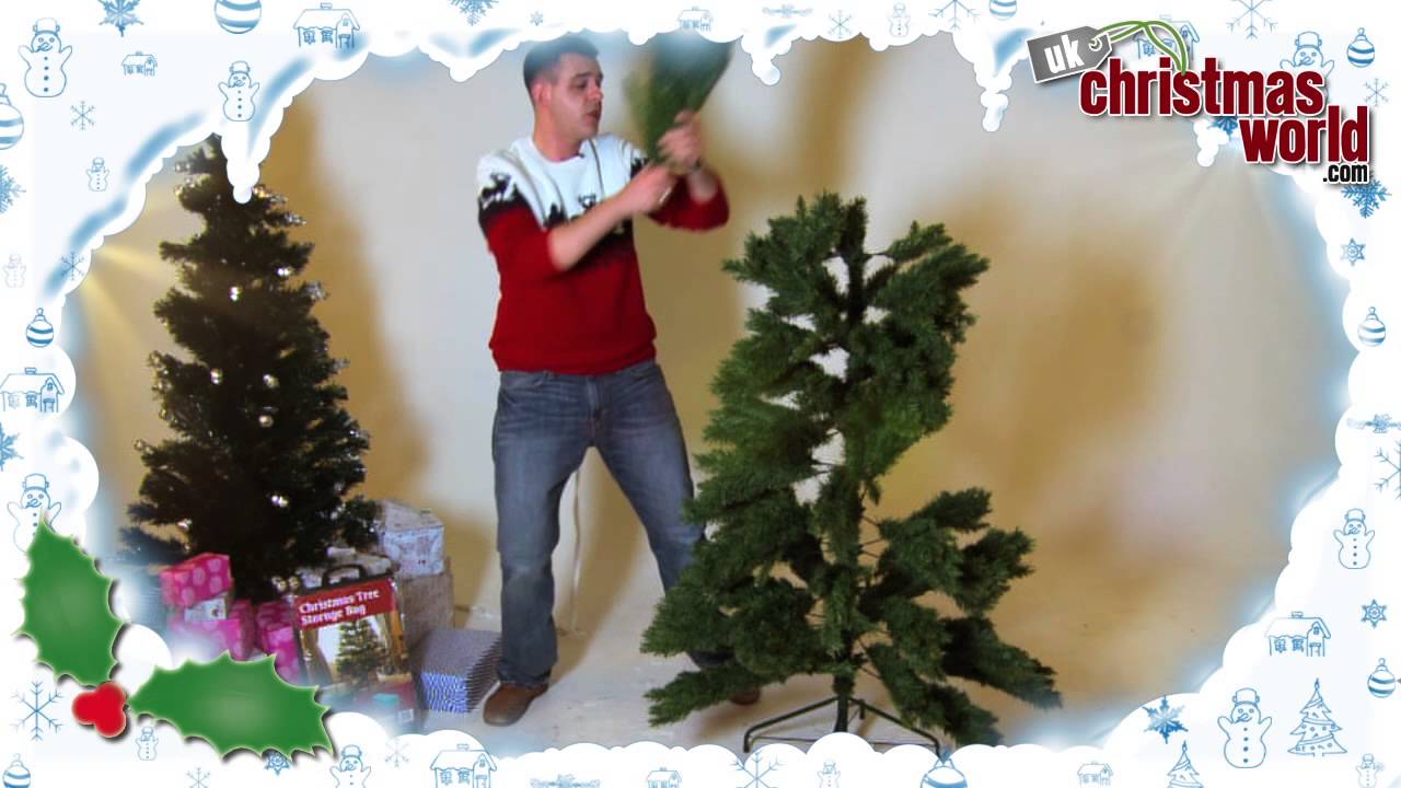 Artificial Hinged Christmas Tree - UK Christmas World