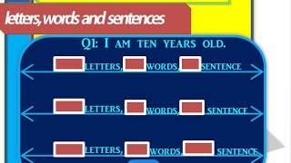 Storyline (Classroom Practice): Text Entry Variable  (Counting letters, words, and sentences)