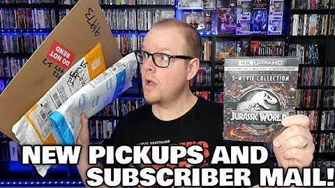 NEW 4K PICKUPS, AN ENTIRE TV SERIES ON DVD, AND SUBSCRIBER MAIL UNBOXINGS! | COLLECTION UPDATE!