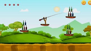 Bottle Shooting Game | Bottle Shoot Slingshot Game | Catapult Game | Bottle Game | Android Gameplay screenshot 3