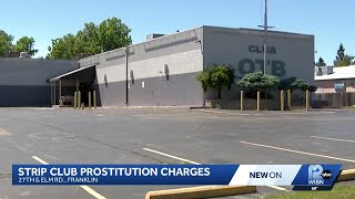 Franklin strip club charged with keeping a place of prostitution
