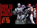 How to paint a 3d printed Robocop How to paint a 3d printed Robocop