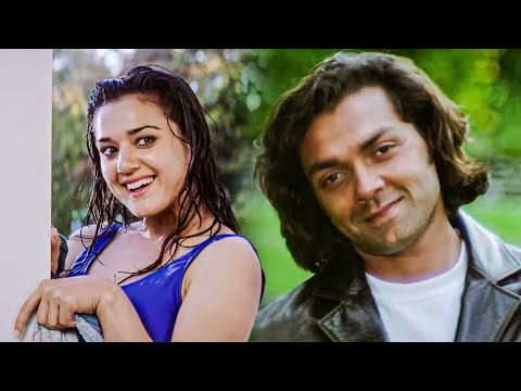 Mere Khwabon Mein Jo Aaye - 8K | Alka Yagnik, Bobby Deol & Preity Zinta | 90s Romantic Song