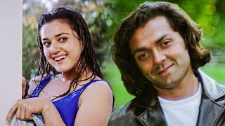 Mere Khwabon Mein Jo Aaye - 8K | Alka Yagnik, Bobby Deol \u0026 Preity Zinta | 90s Romantic Song