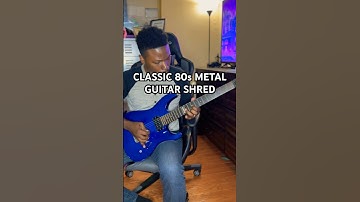 80s guitar metal solo #guitar #guitarsolo #heavymetal #neoclassical #shredding