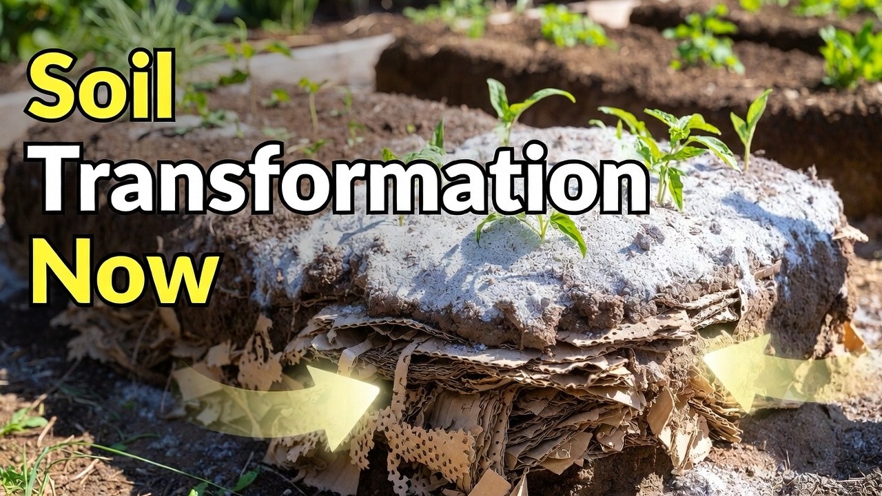Why Smart Gardeners Are Secretly Mixing Ash and Cardboard This March (Soil Hack!)