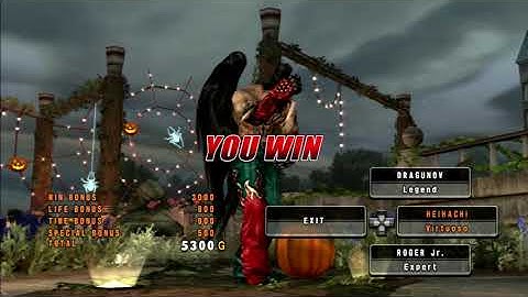 Tekken 5 Dark Resurrection PS3 Ghost Battle Devil Jin part14