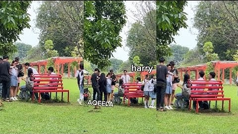 AQEELA SENYUM-SENYUM DIDEPAN HARRY | DIBALIK LAYAR ASMARA GEN Z