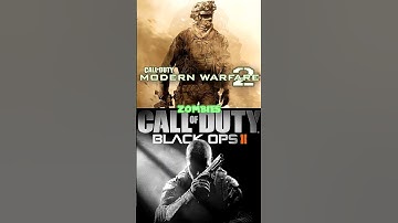 Black Ops 2 Vs Modern Warfare 2 #callofduty #cod