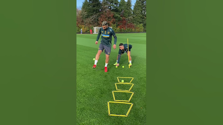 Control challenge with Wolverhampton premier league player