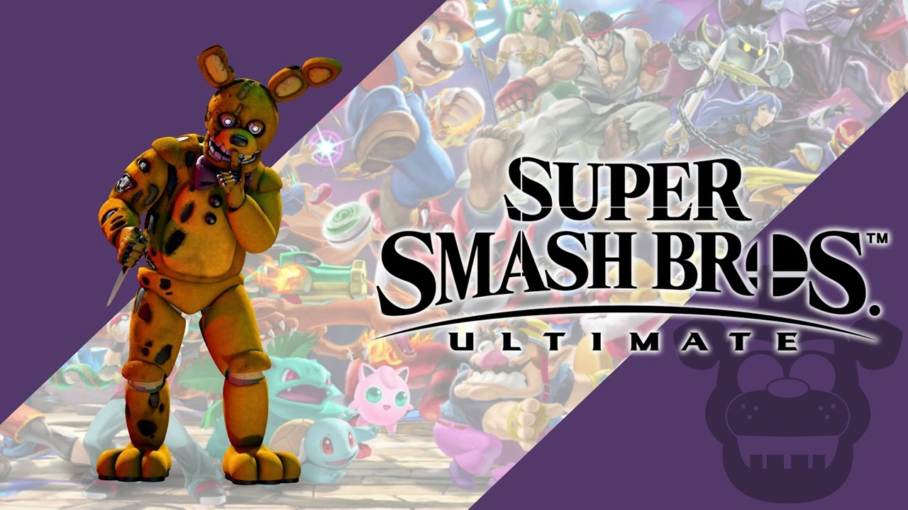 Stuck Inside (NEW REMIX) - Five Night's at Freddy's | Super Smash Bros. Ultimate