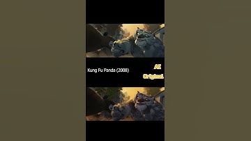 AI Reanimated Kung Fu Panda