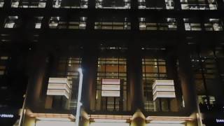 DSCN8031日本橋三井タワー20161004日本橋シティドレッシング 五輪ライトアップ