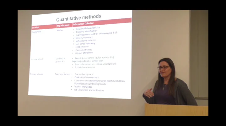 Professor Pauline Rose,  University of Cambridge.
