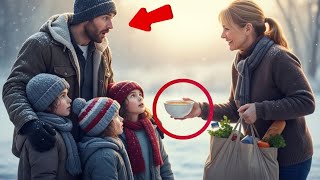 Poor Dad Couldn't Afford Food for Kids — Woman Changed Their Lives Forever