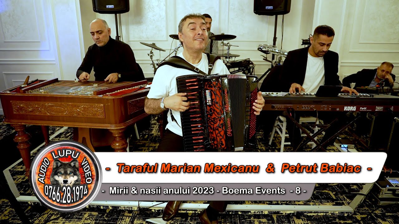 Taraful Marian Mexicanu - 8 - Mirii & nasii anului 2023 - Boema Events ...