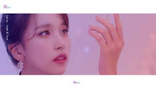 Twice (Mina) - Fake \& True MV (Solo + Focus Screentime Distribution)