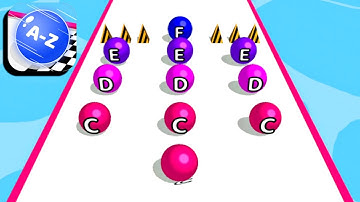 AZ Run - Gameplay (Android, iOS) All Levels - Levels 1-2