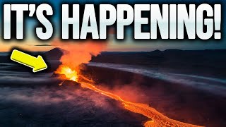 NASA A 100ft Wide Massive Fissure Crack JUST Opened The Earth In Iceland