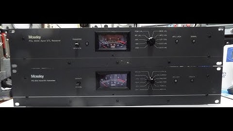 Mosley 6000 Series STL Pair Frequency Change