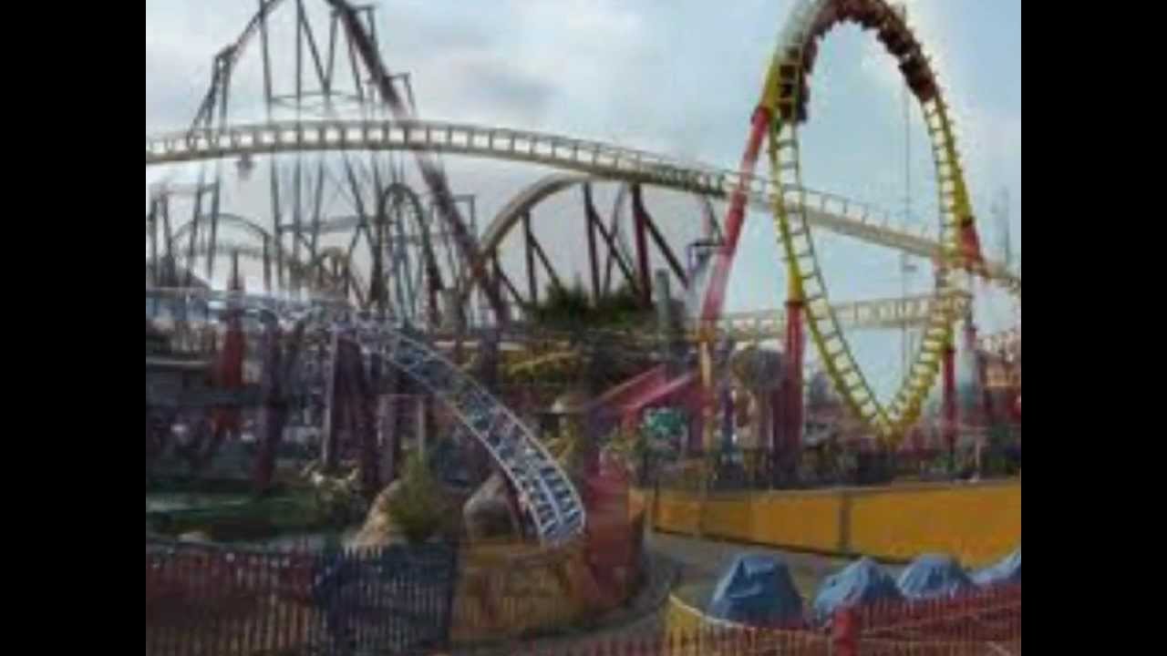 Fantasy Island Top 6 rides and rollercoasters!!! - YouTube