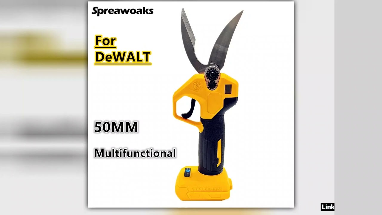 50mm Electric Scissor Brushless Bone Meat Shear Garden Pruner Vegetable Cutter Power Tools For DeWA