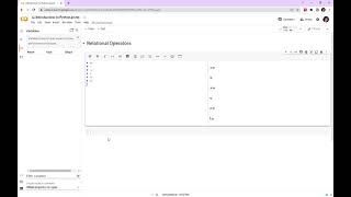 06 Relational Operators