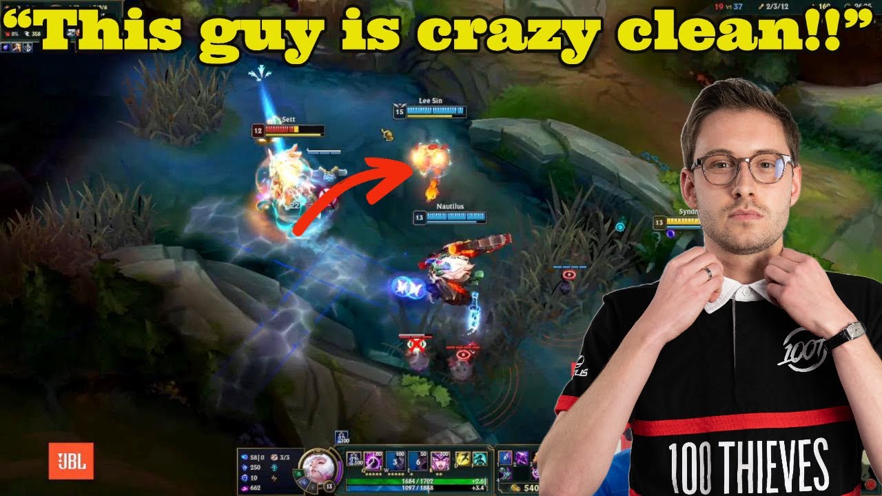 100T Bjergsen Was IMPRESSED With These Korean LEE SIN Mechanics!!