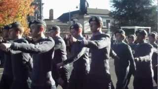 Grantham Remembrance Day Parade 2012
