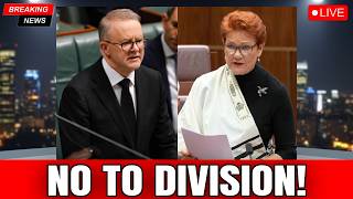 Pauline Hanson Goes Off After Voice Vote  Says australians Said No To Division